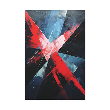 Blade Cross — Futuristic Abstract Art