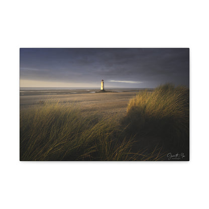 Talacre Lighthouse at Sunset By Photographer Gareth Mon Jones