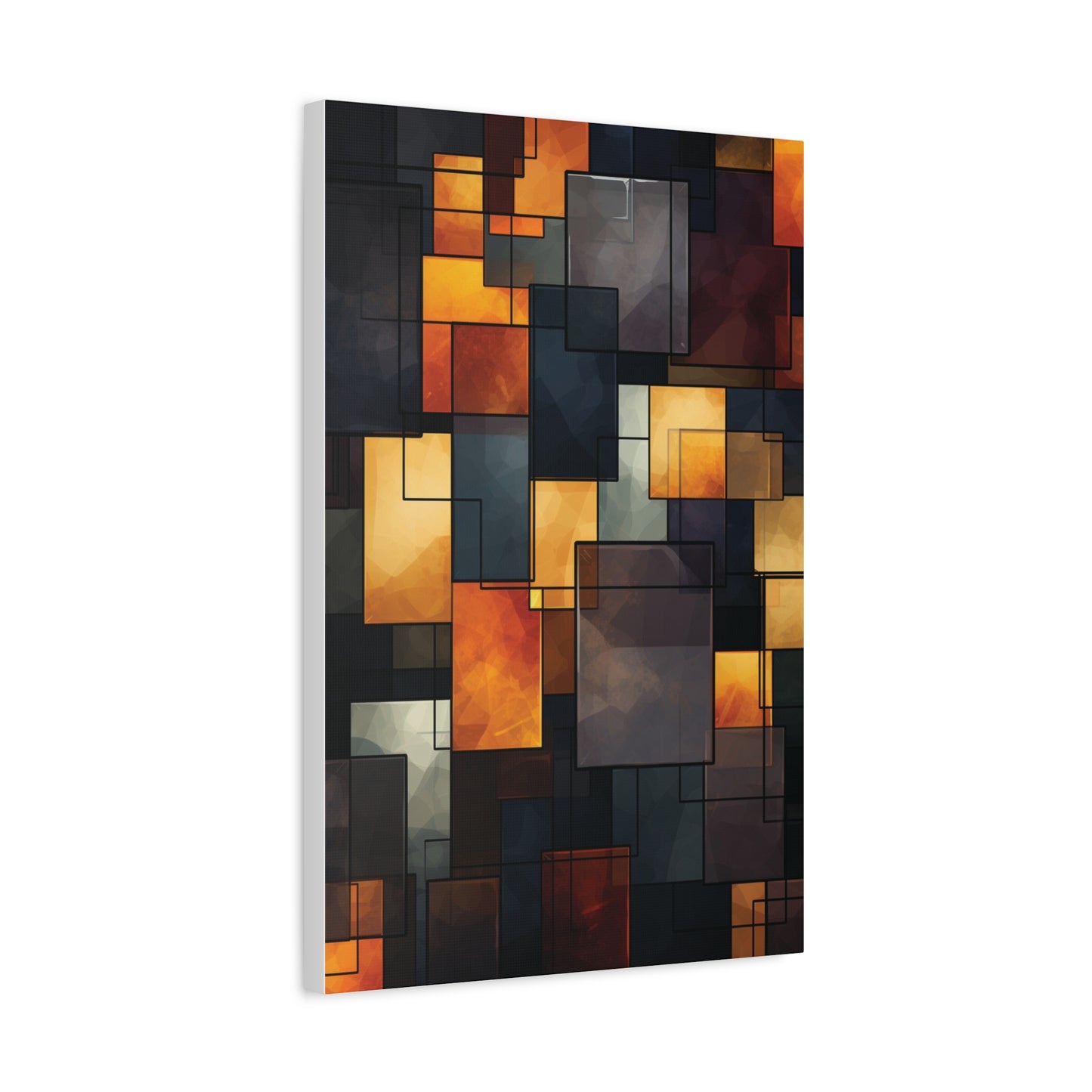 Abstract Matte Canvas Wall Art, Modern Decor for Home