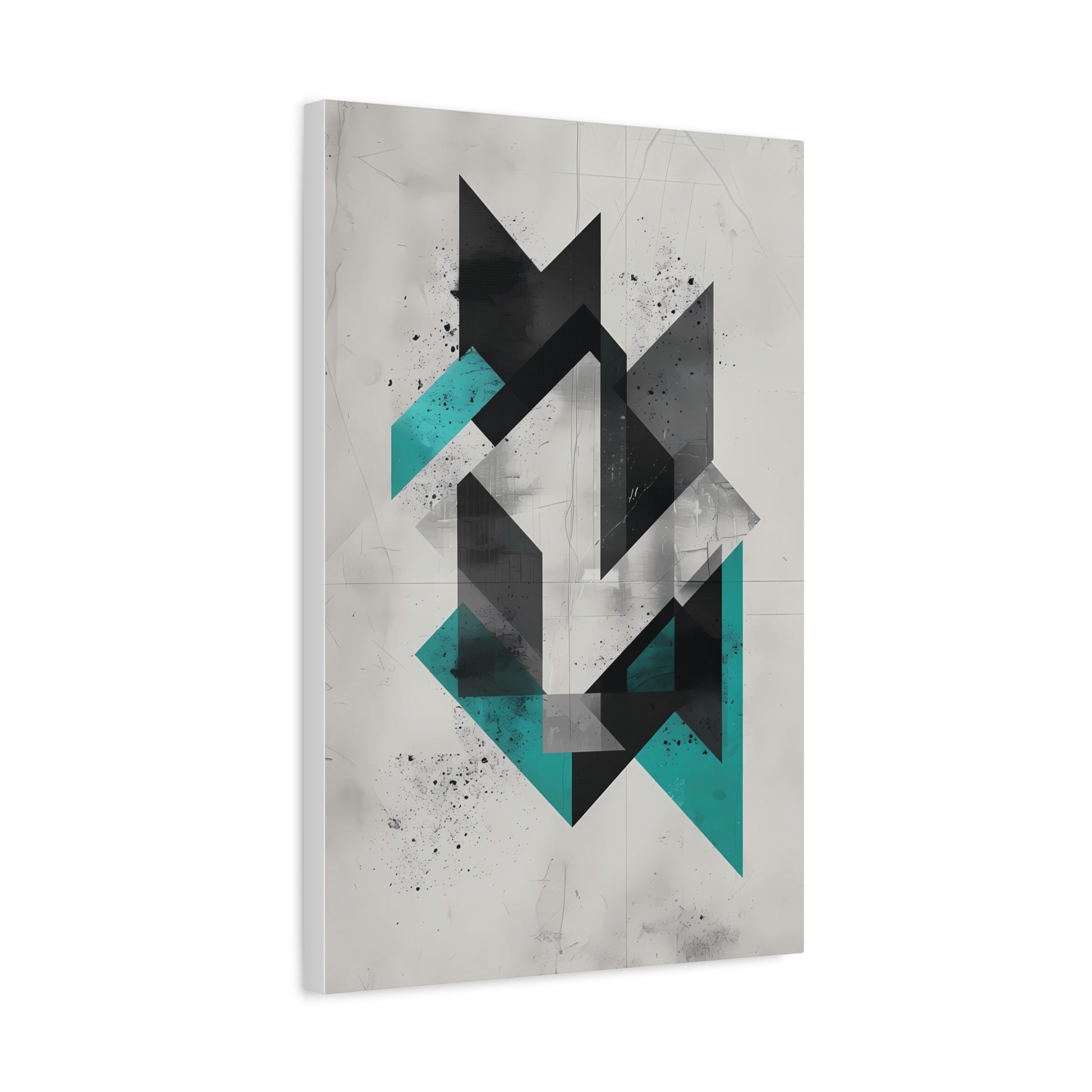 Structural Abstraction — Minimalist Geometry Poster