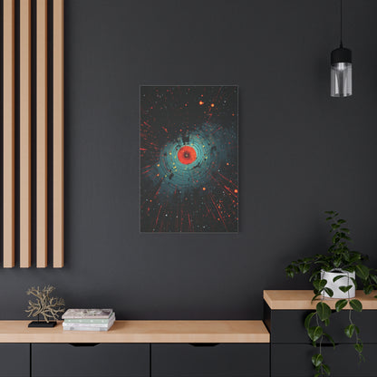 Stellar Impact — Modern Space-Inspired Poster