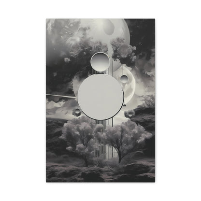 Canvas Wall Art, Abstract Landscape Design