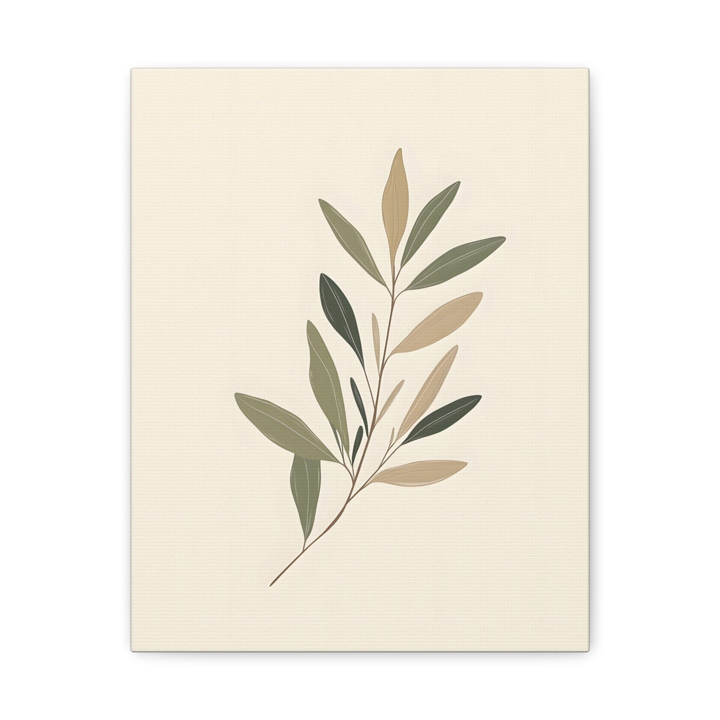 Minimalist Botanical Leaf Illustration