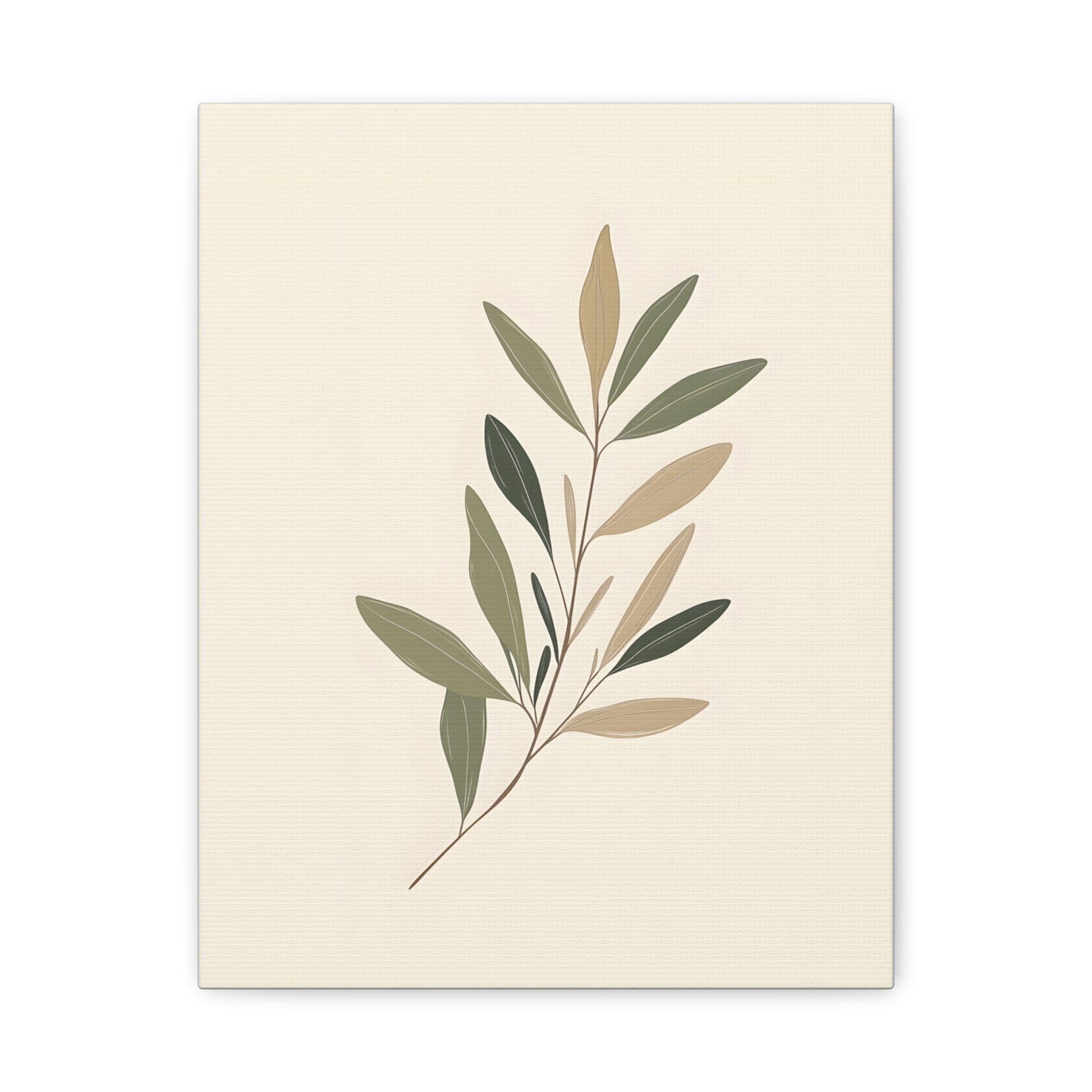 Minimalist Botanical Leaf Illustration