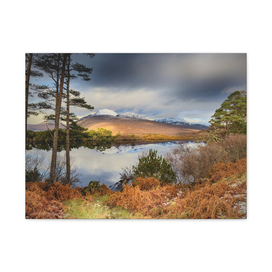 Cul Mor Canvas Print – Scottish Highlands Wall Art by Photographer Fergus King