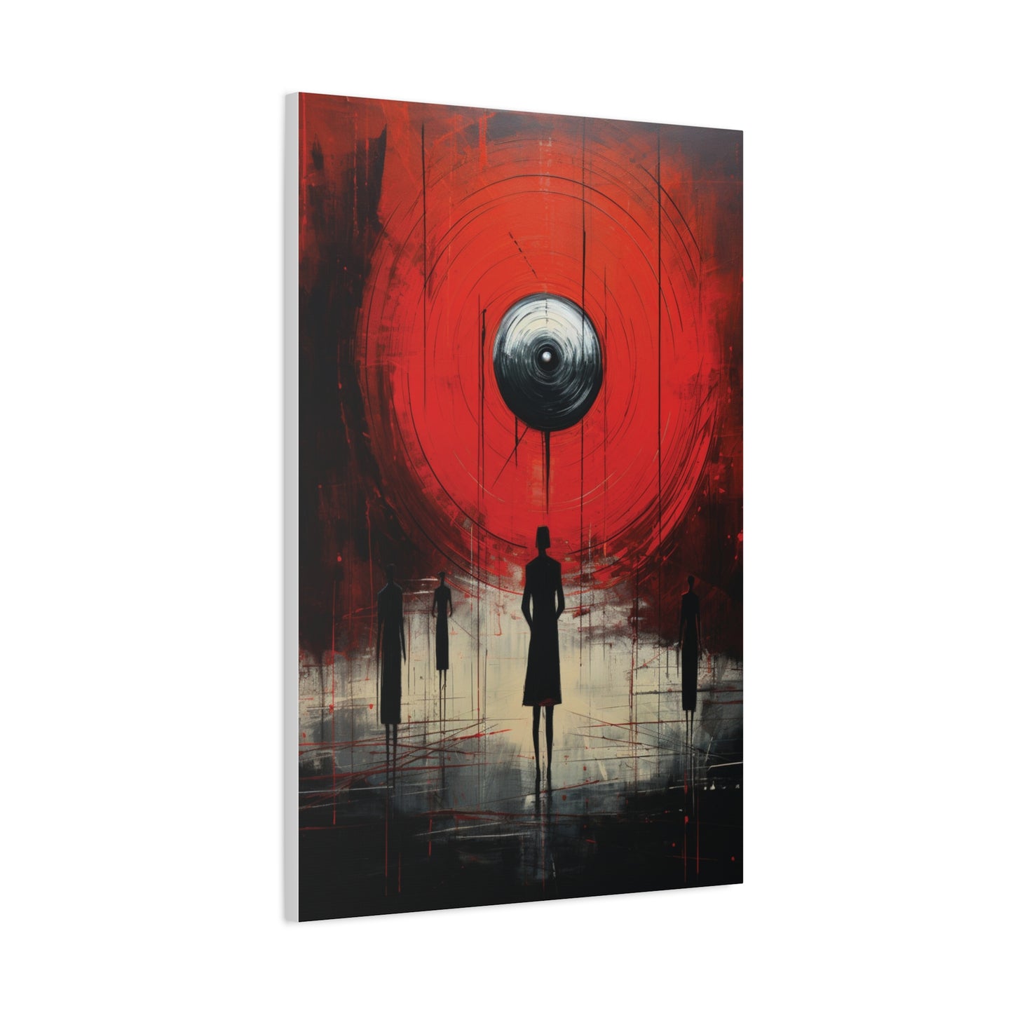 Circle of Fate — Atmospheric Modern Canvas