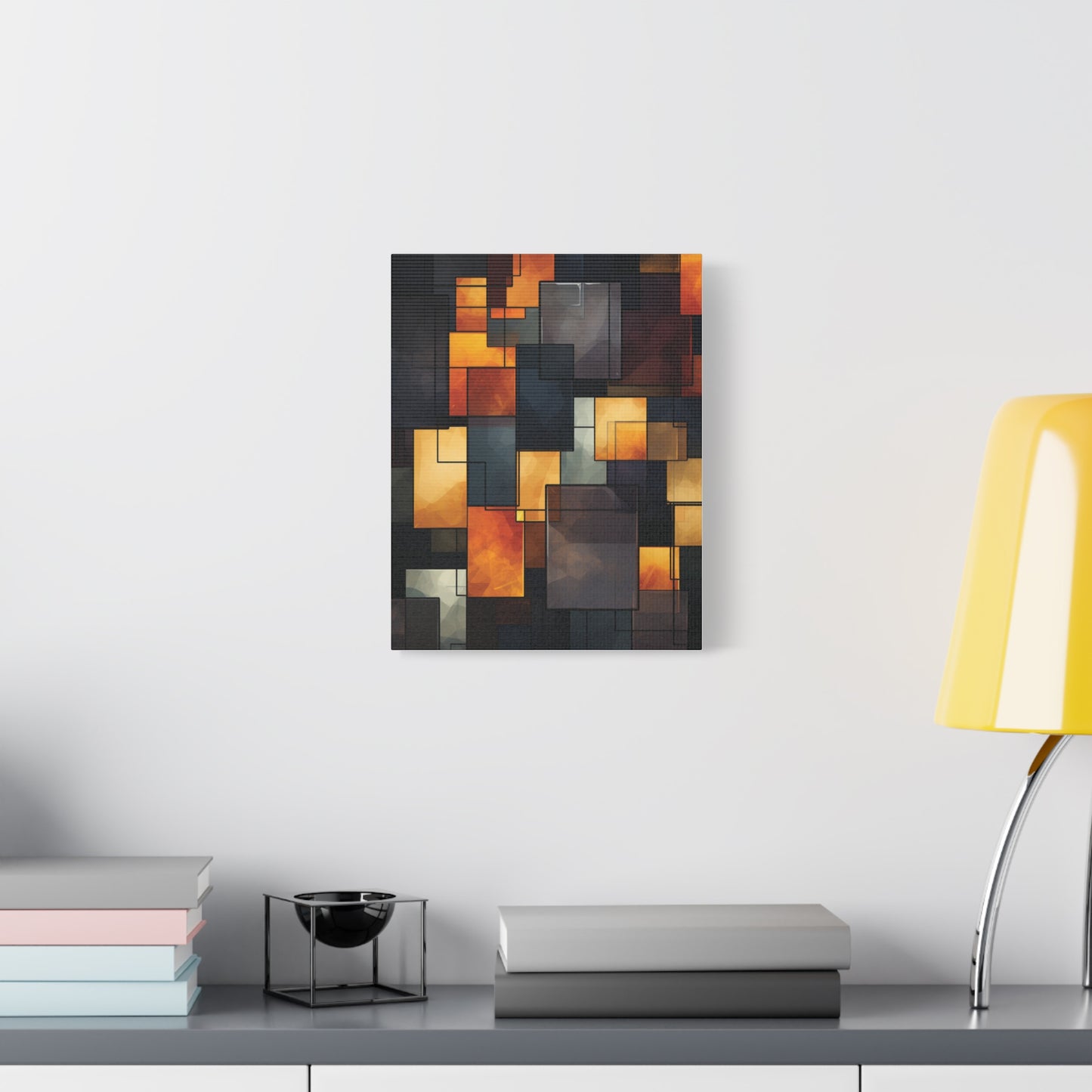 Abstract Matte Canvas Wall Art, Modern Decor for Home