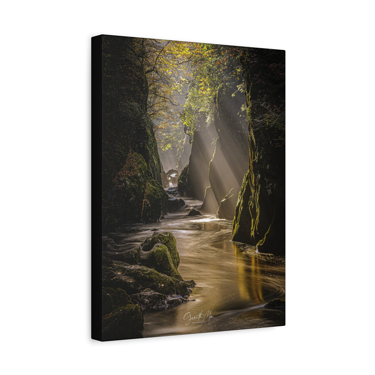 Fairy Glen Lightfall by Photographer Gareth Mon Jones