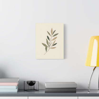 Minimalist Botanical Leaf Illustration