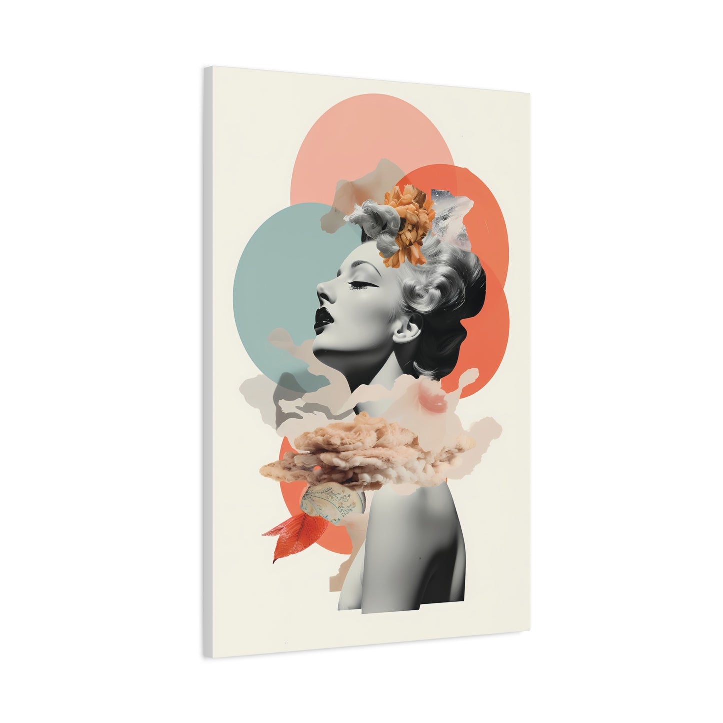 Chic Art Canvas Print, Modern Wall Decor