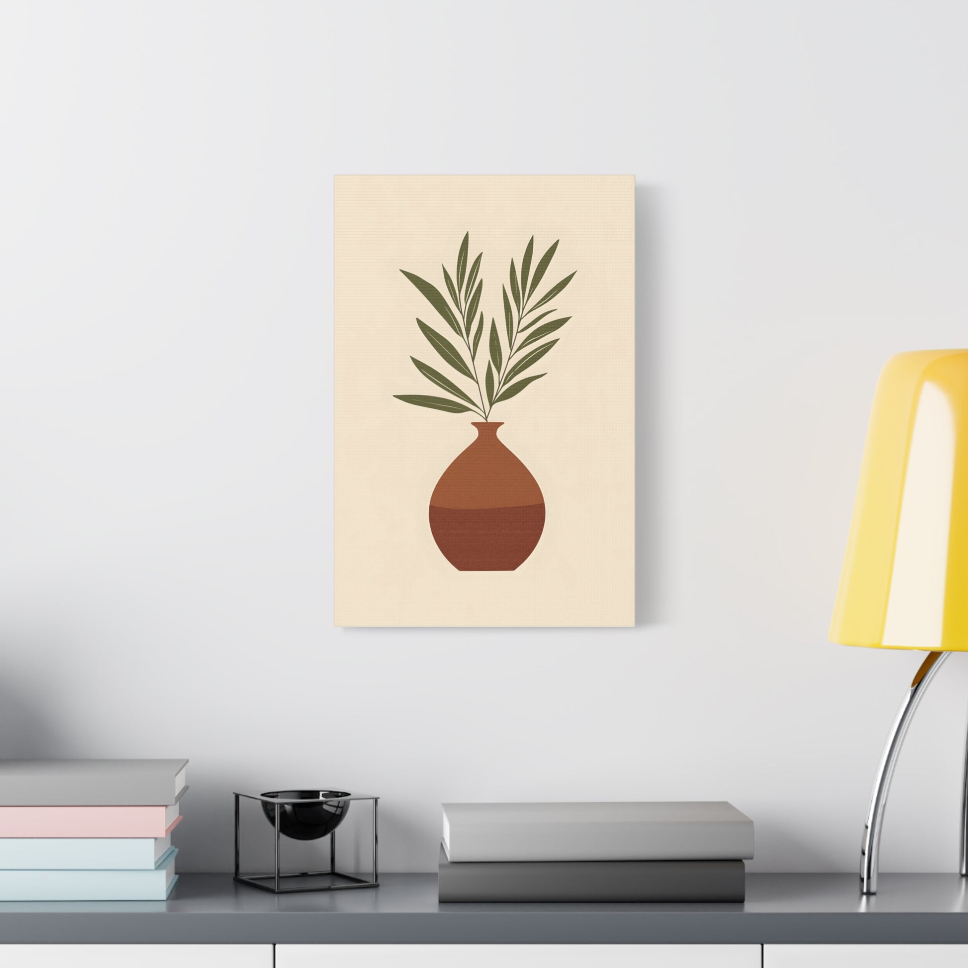 Terracotta Pot Botanical Wall Art