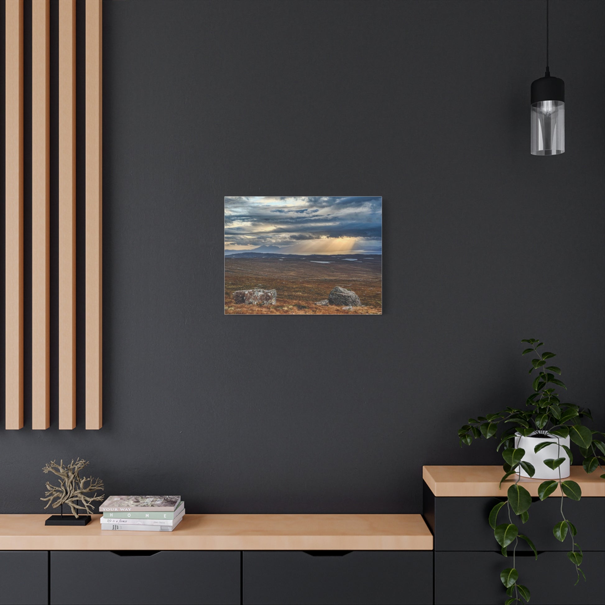 Skye Sunset Canvas Print – By Photographer Fergus King