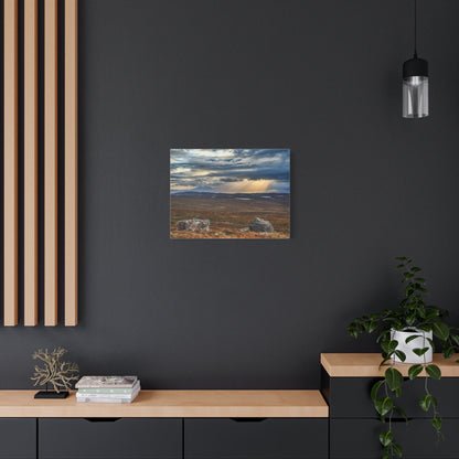 Skye Sunset Canvas Print – By Photographer Fergus King