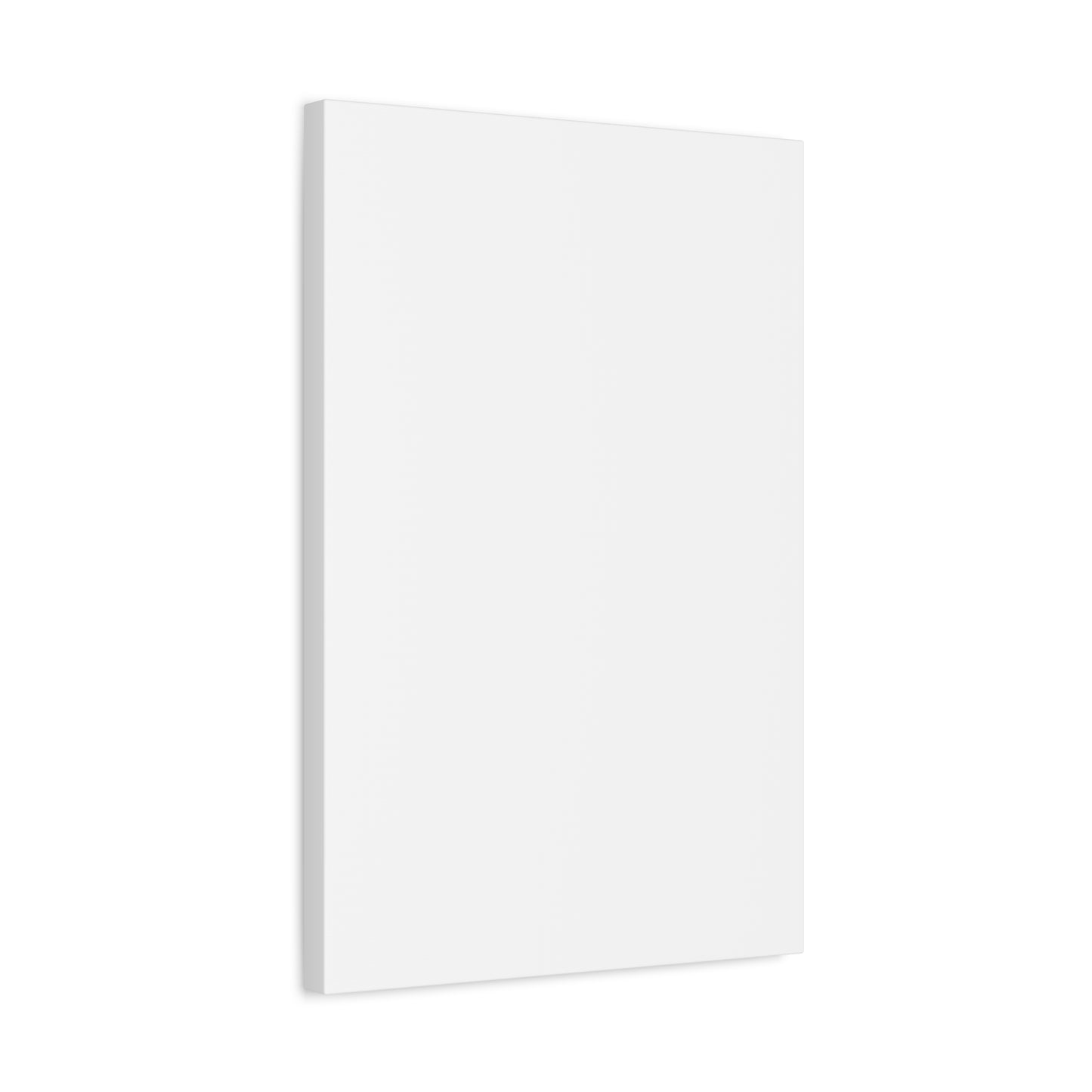 Personalised Matte Stretched Canvas, Blank Wall Art Decor (Vertical)