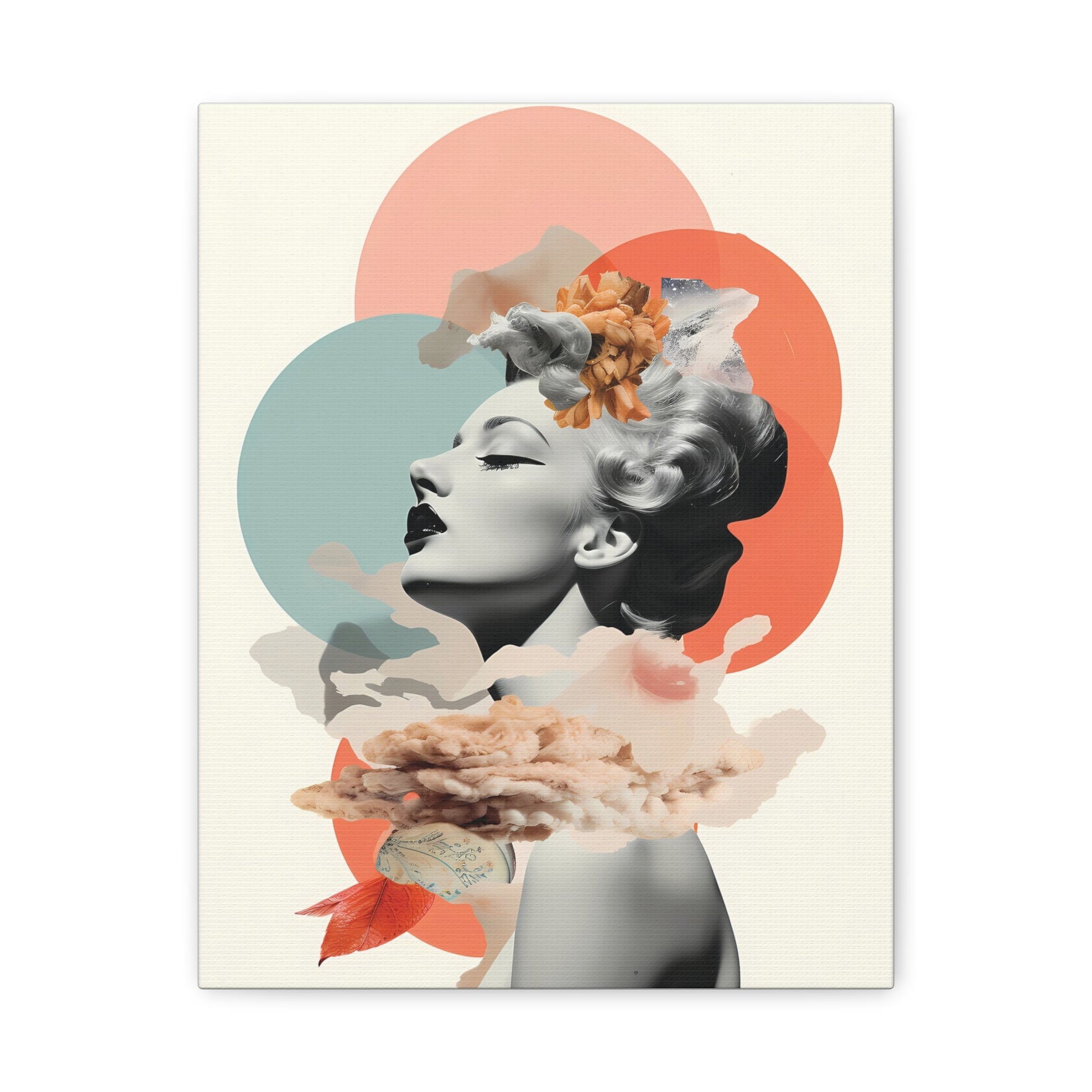 Chic Art Canvas Print, Modern Wall Decor