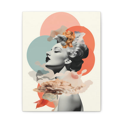 Chic Art Canvas Print, Modern Wall Decor