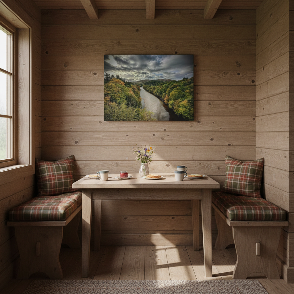 River Garry Canvas Print – By Photographer Fergus King