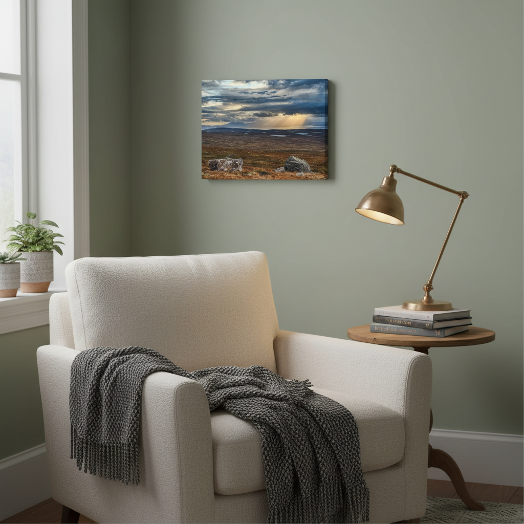 Skye Sunset Canvas Print – By Photographer Fergus King