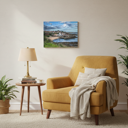 Crail Canvas Print – by Photographer Fergus King