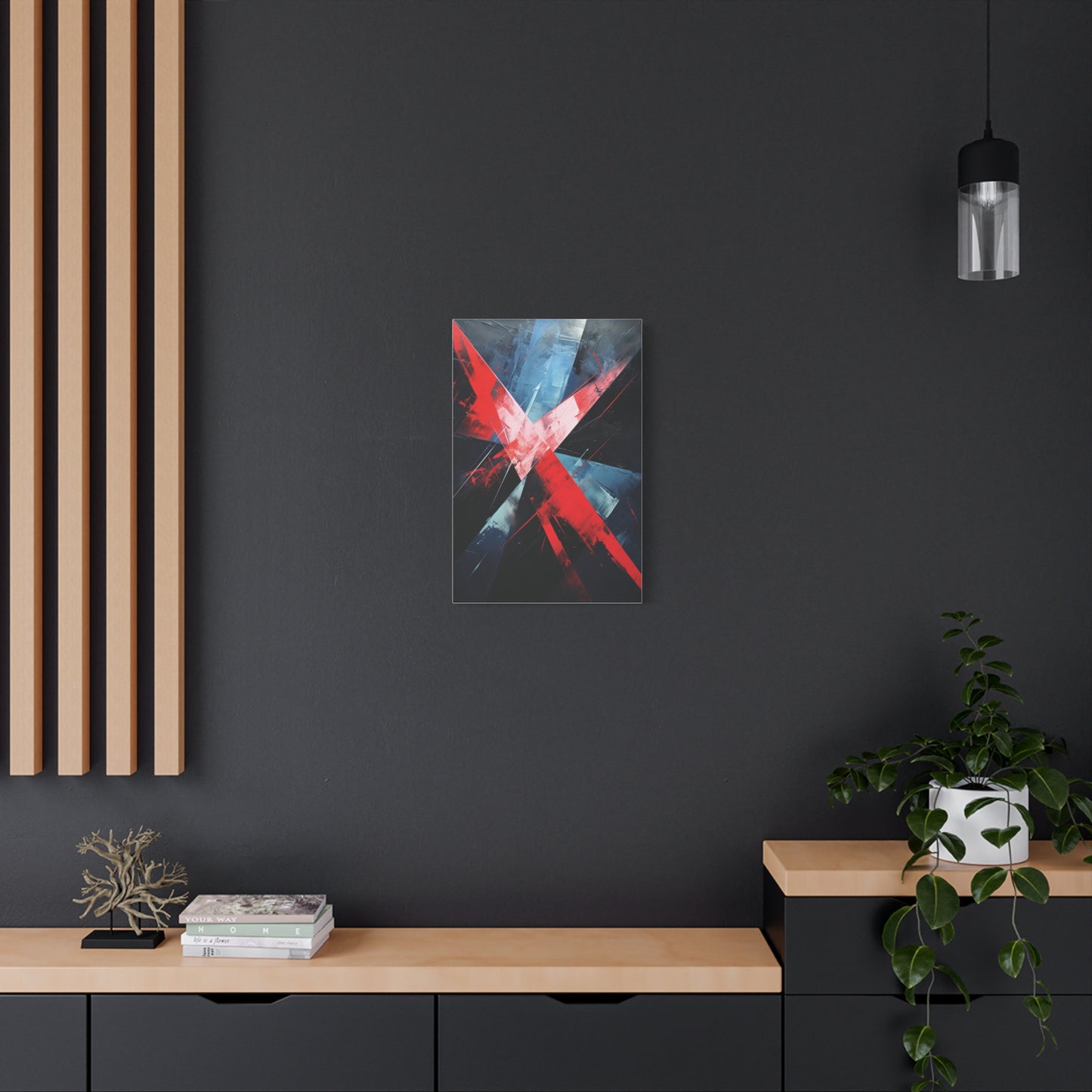 Blade Cross — Futuristic Abstract Art