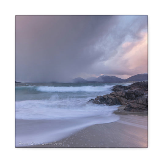 Harris Storm — Atlantic Power in Softened Motion — By Photographer Simon Berry