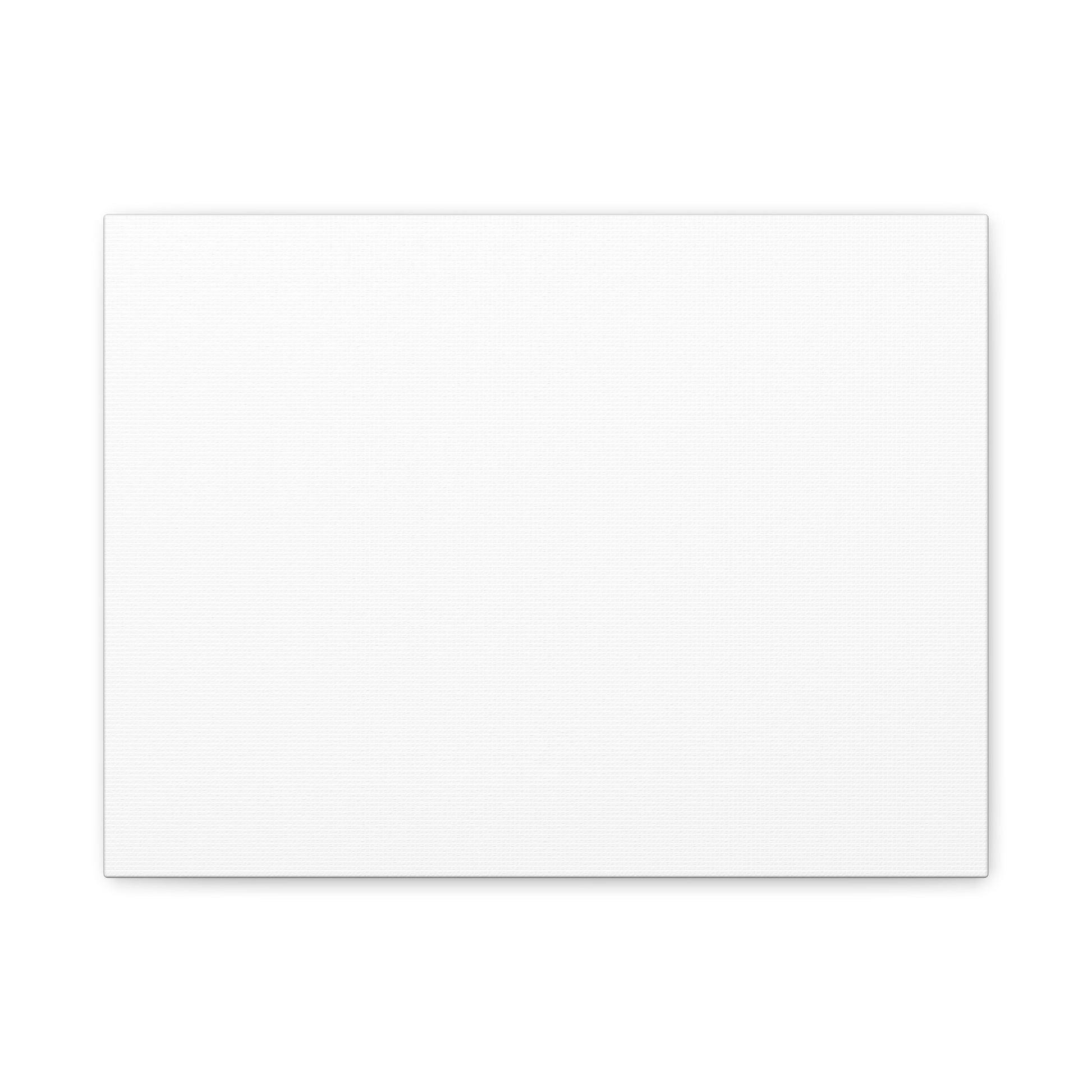 Personalised Matte Stretched Canvas, Blank Wall Art Decor (Horizontal)