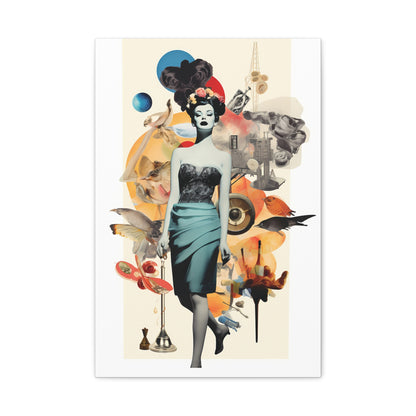 Artistic Wall Canvas Print, Graphic Art for Home Decor