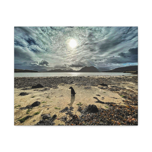 Raasay Beach Canvas Print – By Photographer Fergus King