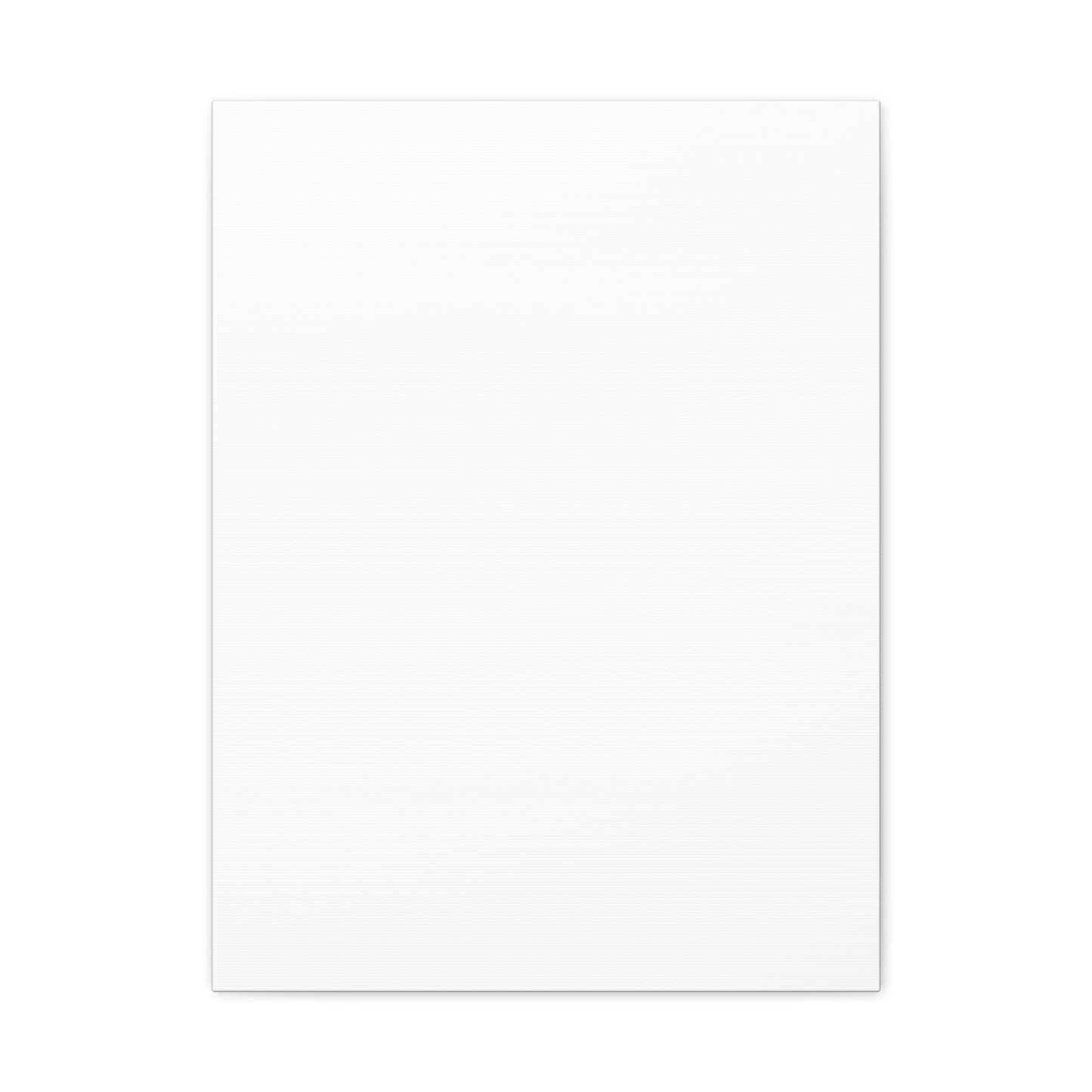 Personalised Matte Stretched Canvas, Blank Wall Art Decor (Vertical)