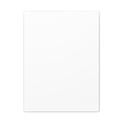 Personalised Matte Stretched Canvas, Blank Wall Art Decor (Vertical)