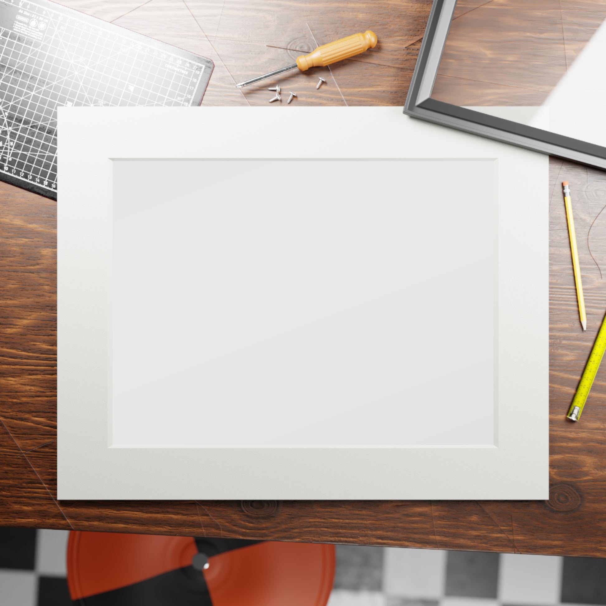 Personalised Elegant Passepartout Fine Art Prints for Home Decor (Horizontal)