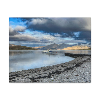 Port Appin Canvas Print – By Photographer Fergus King | Scottish Coastal & Highland Wall Art
