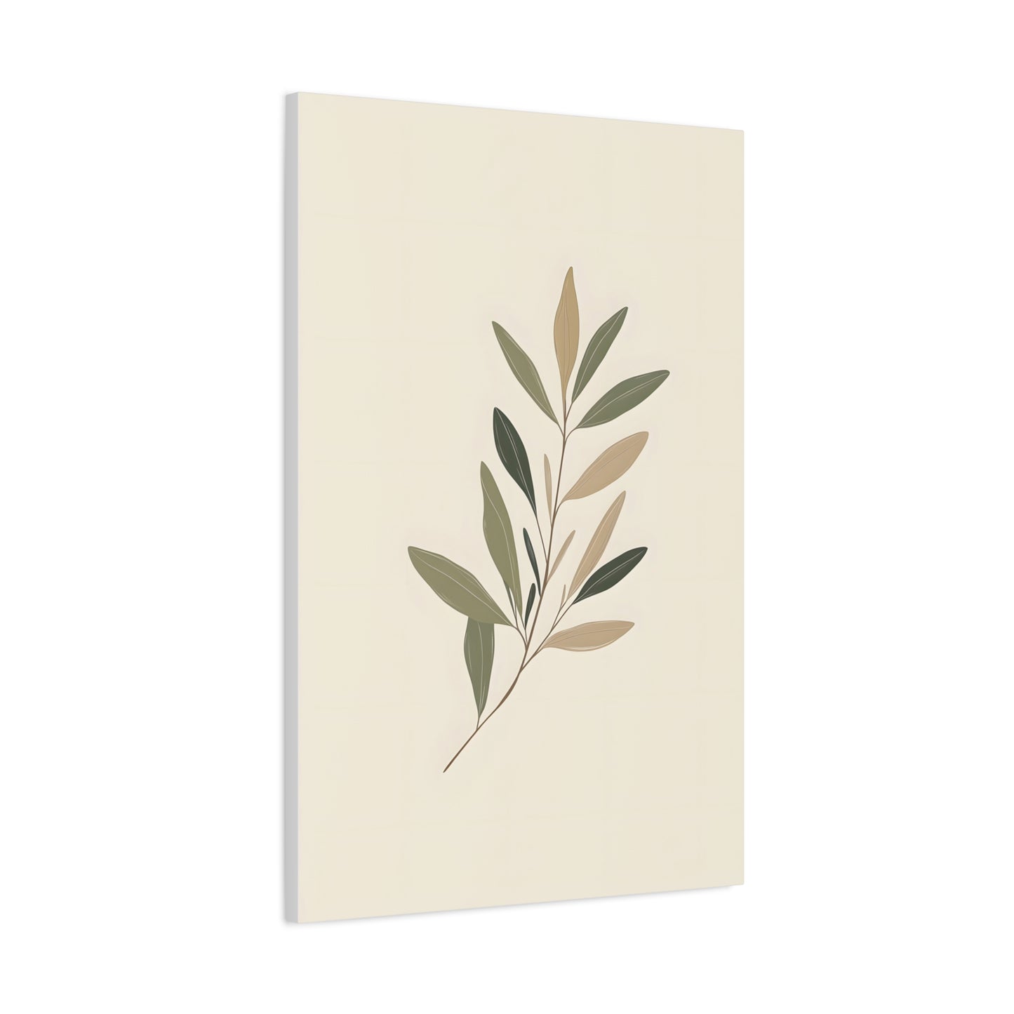 Minimalist Botanical Leaf Illustration