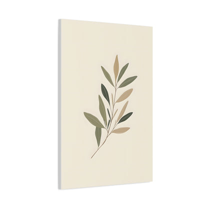 Minimalist Botanical Leaf Illustration