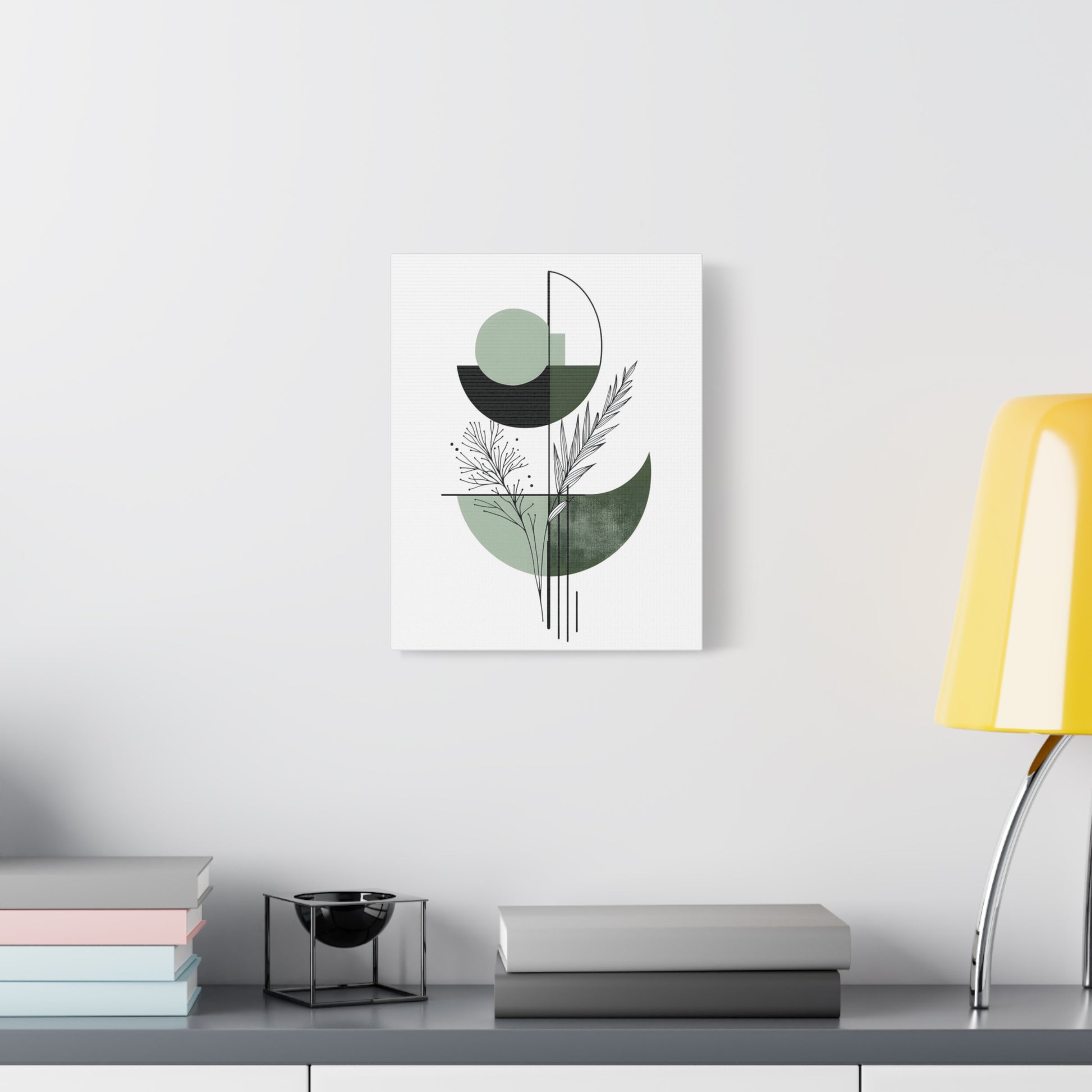 Abstract Botanical Art Canvas