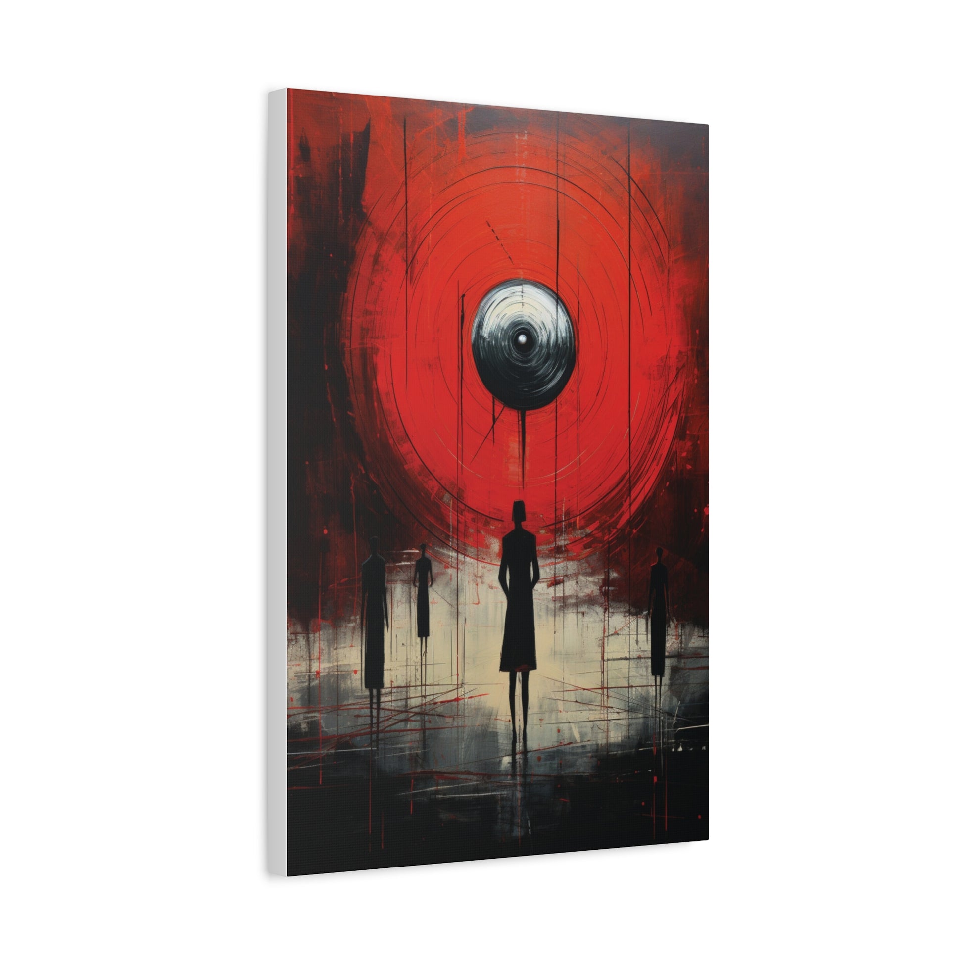 Circle of Fate — Atmospheric Modern Canvas
