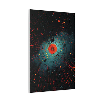 Stellar Impact — Modern Space-Inspired Poster