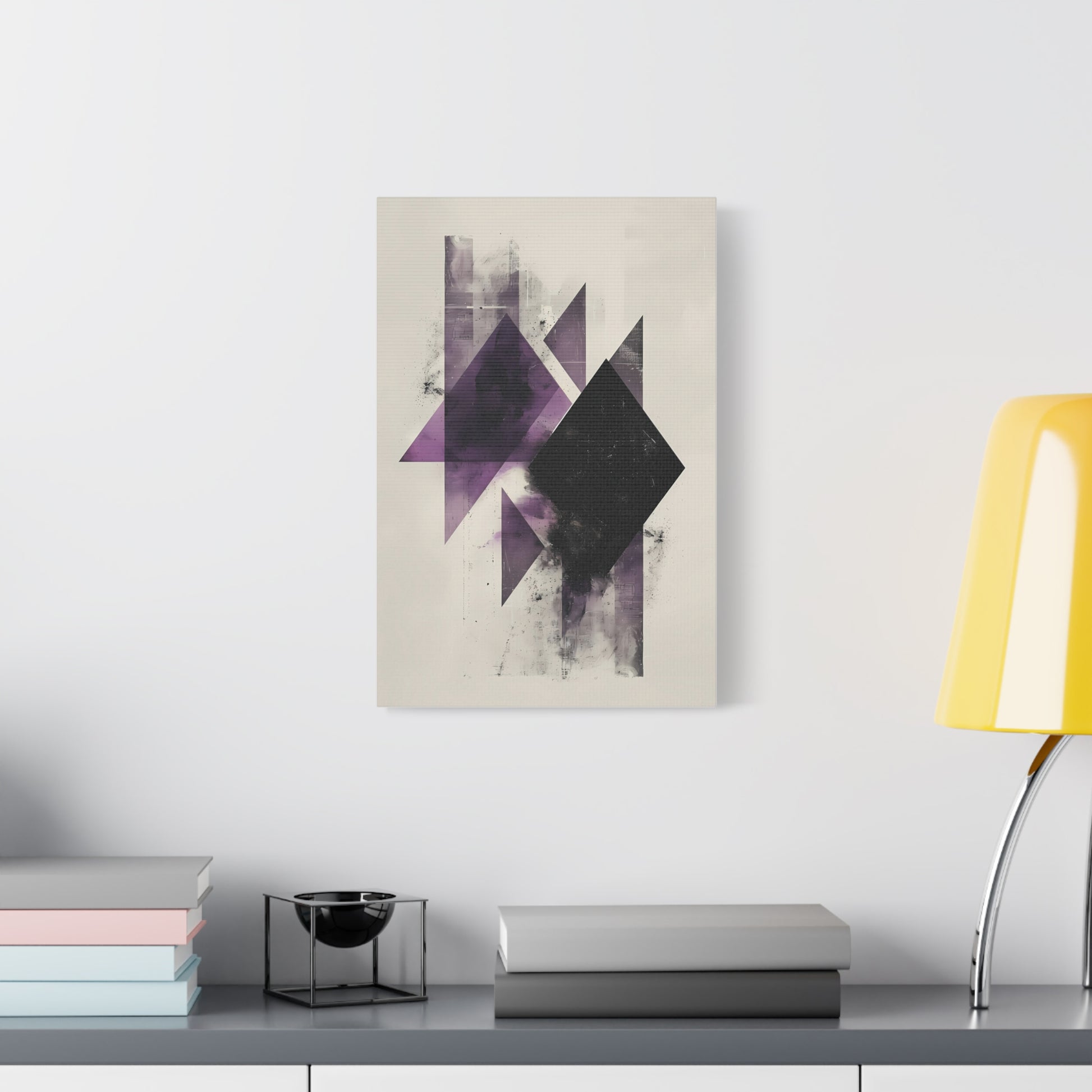 Silent Vectors — Contemporary Geometric Print