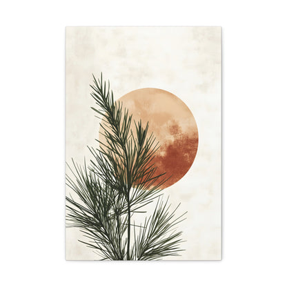 Nature-Inspired Canvas Wall Art, Boho Home Decor