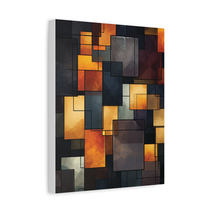 Abstract Matte Canvas Wall Art, Modern Decor for Home