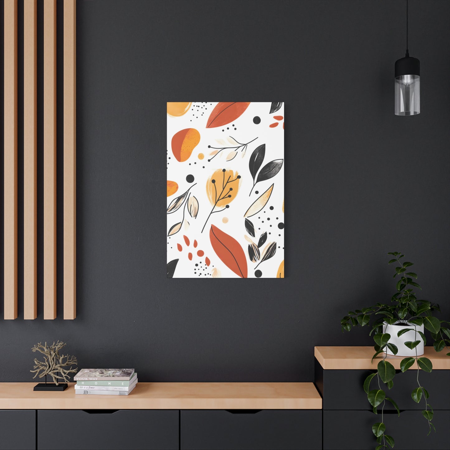 Autumn Bohemian Floral Print