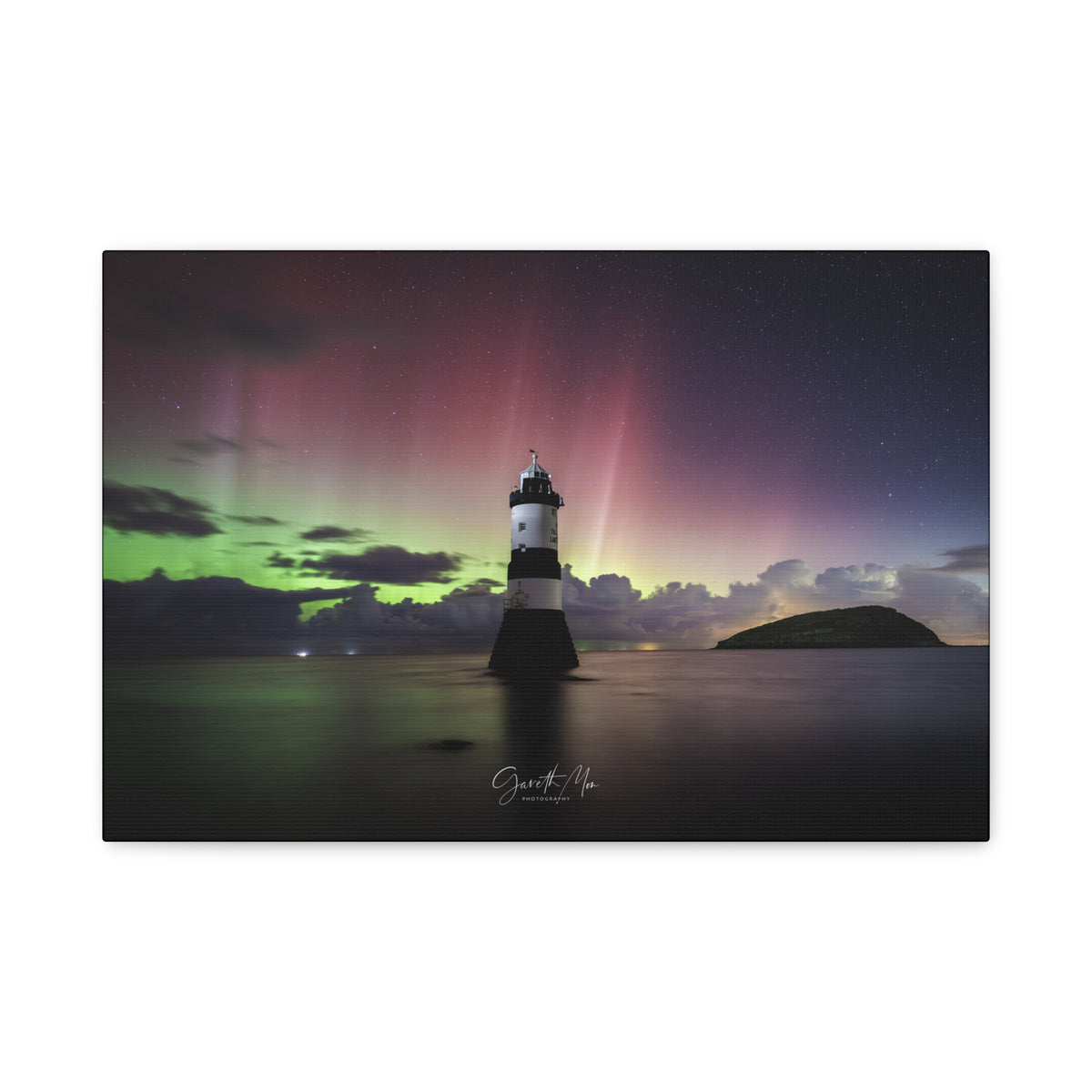 Penmon Lighthouse, Ynys Môn – Celestial Colours Over Still Waters | By Photographer Gareth Mon Jones
