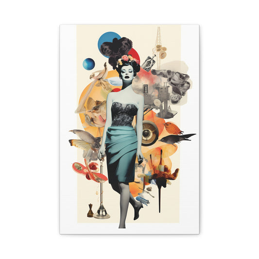 Artistic Wall Canvas Print, Graphic Art for Home Decor