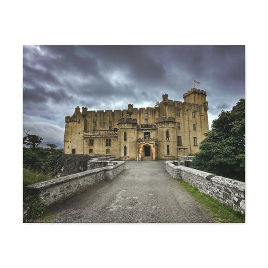 Dunvegan Castle, Isle of Skye – Canvas Print by Photographer Fergus King