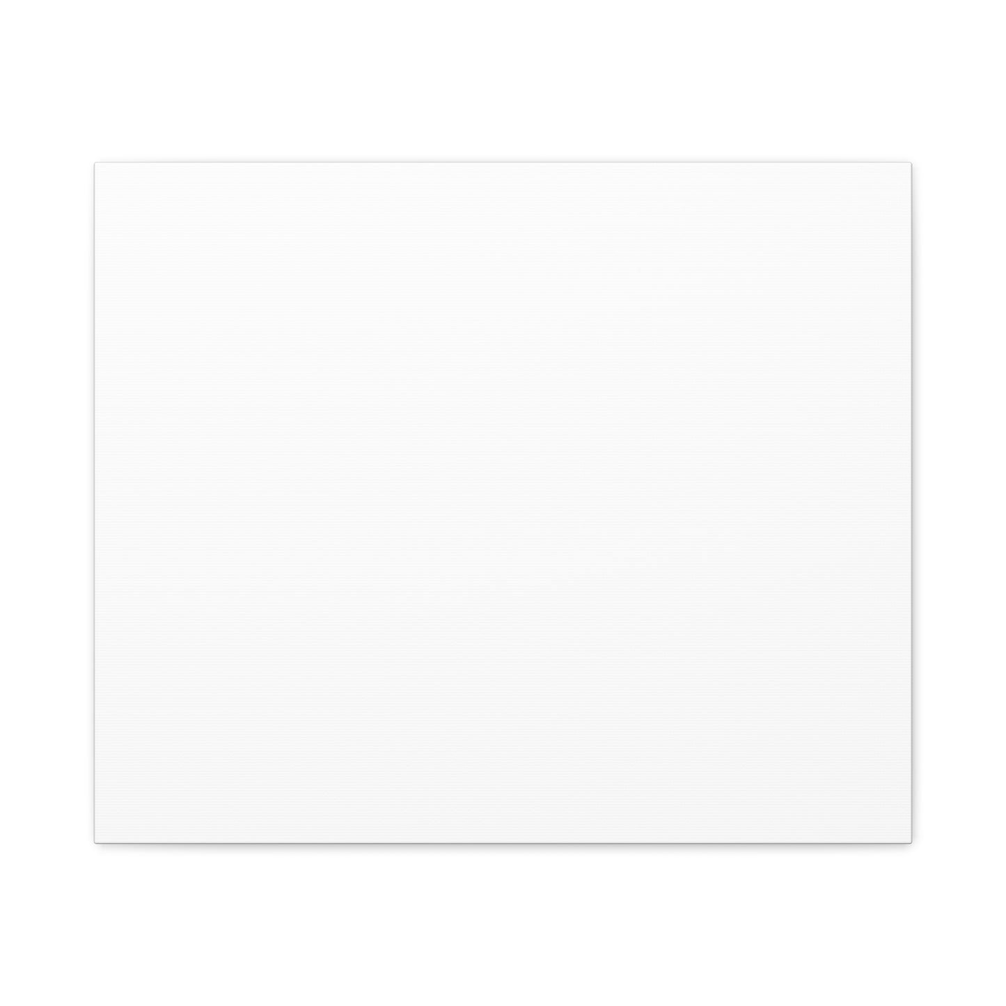 Personalised Matte Stretched Canvas, Blank Wall Art Decor (Horizontal)