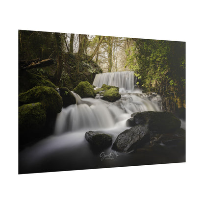 Pwllfanogl Waterfall Fine Art Print | By Photographer Gareth Mon Jones