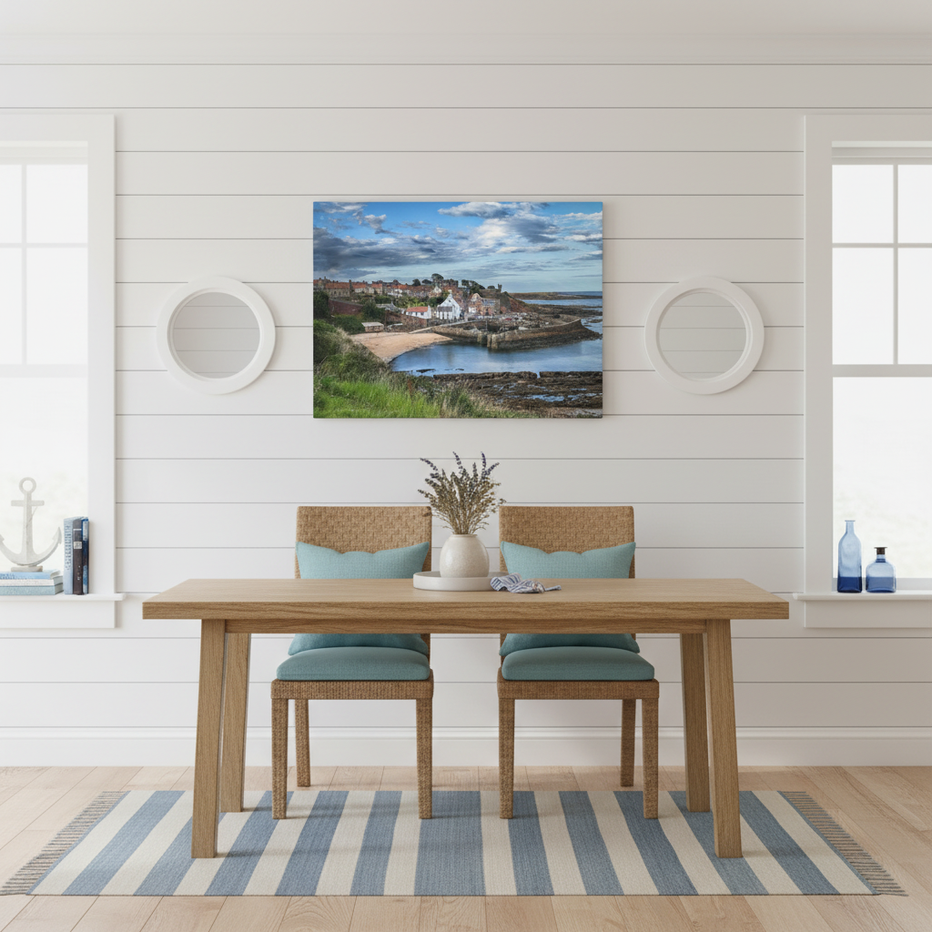Crail Canvas Print – by Photographer Fergus King