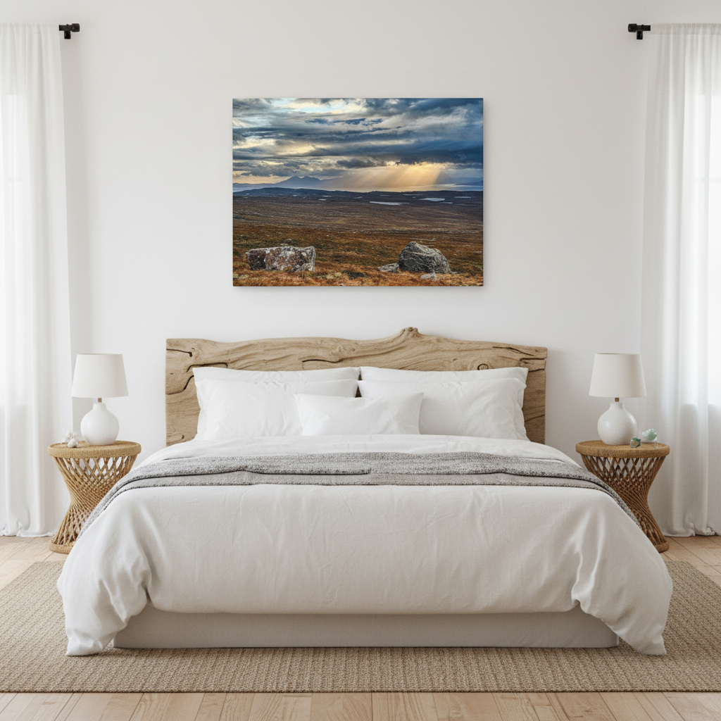 Skye Sunset Canvas Print – By Photographer Fergus King