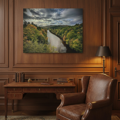 River Garry Canvas Print – By Photographer Fergus King