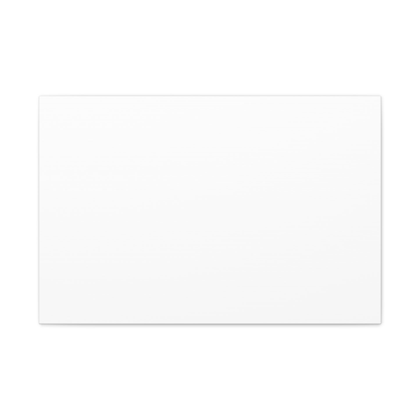 Personalised Matte Stretched Canvas, Blank Wall Art Decor (Horizontal)